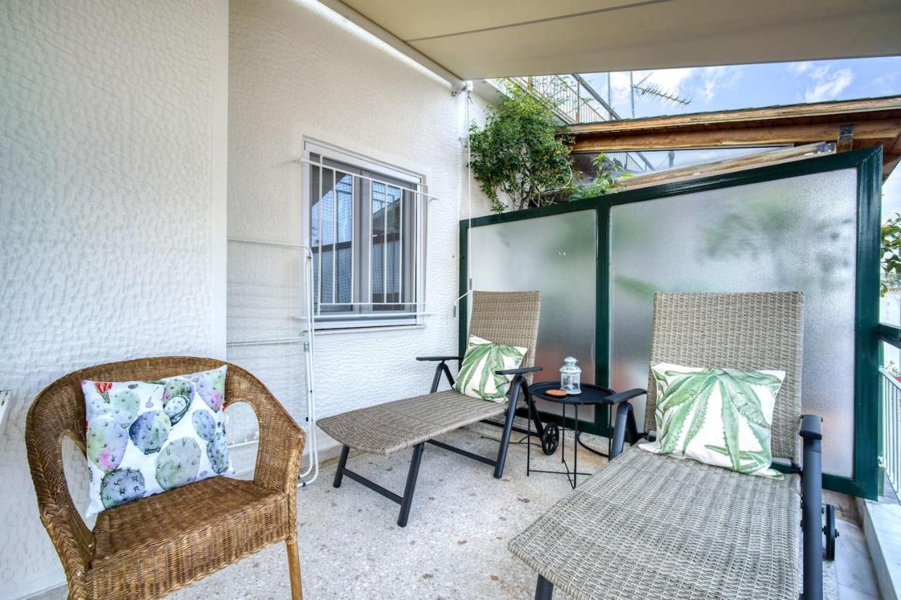 The Cactus Apartment With Large Sunny Balcony Athens Exterior photo